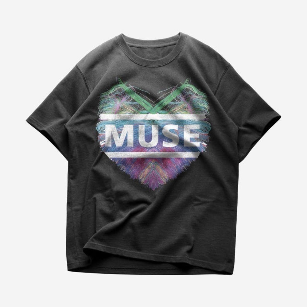 Muse T-shirt Rock Music Shirt Muse Unisex Cotton Tee